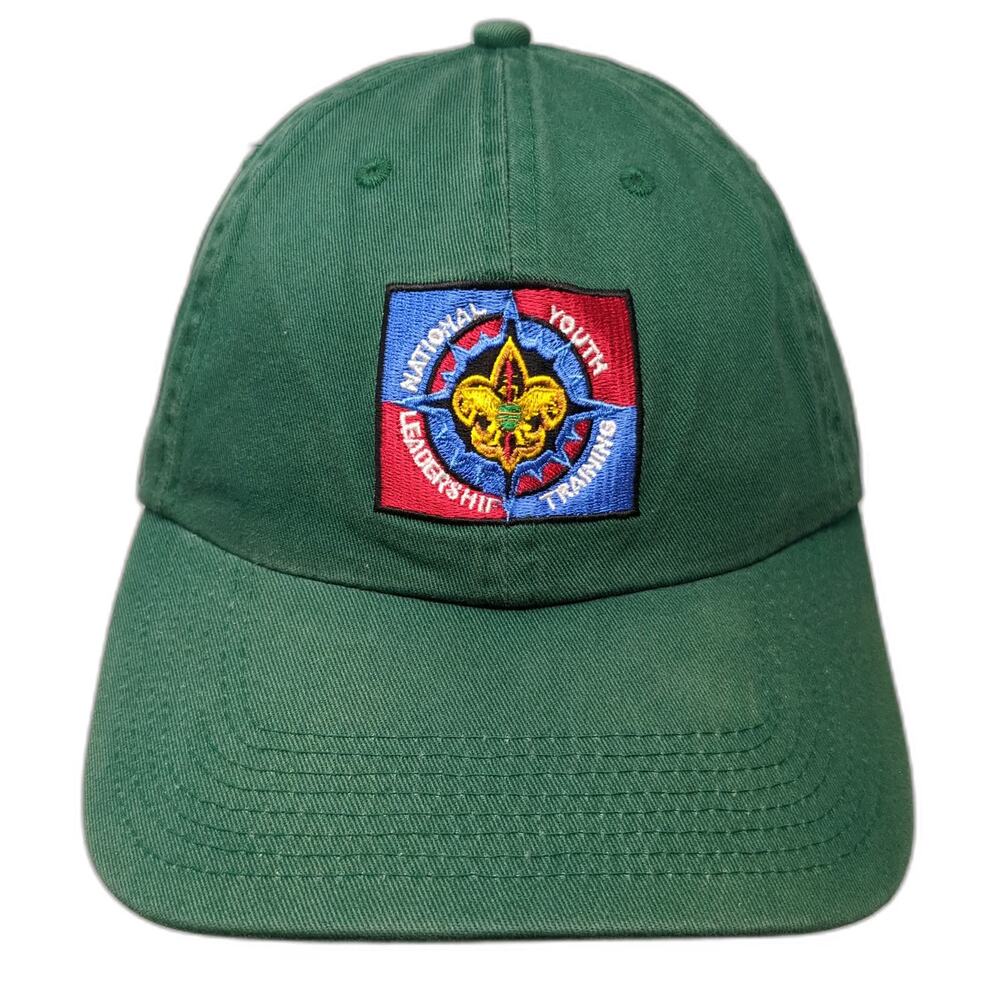 Fahrenheit Baseball Cap Green One Size Boy Scouts NYLT Leadership Training Hat